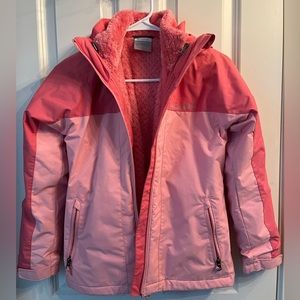 Columbia Bugaboo II Waterproof 3-in-1 Fleece Jacket Medium (10-12)
